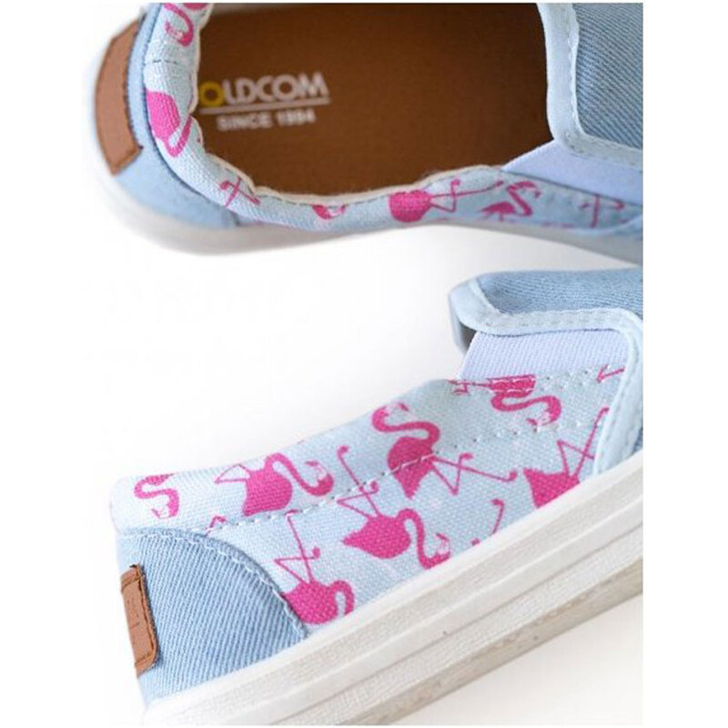 Oldcom Slip-On BOSTON Flamingo Teen (Limitovaná edice)