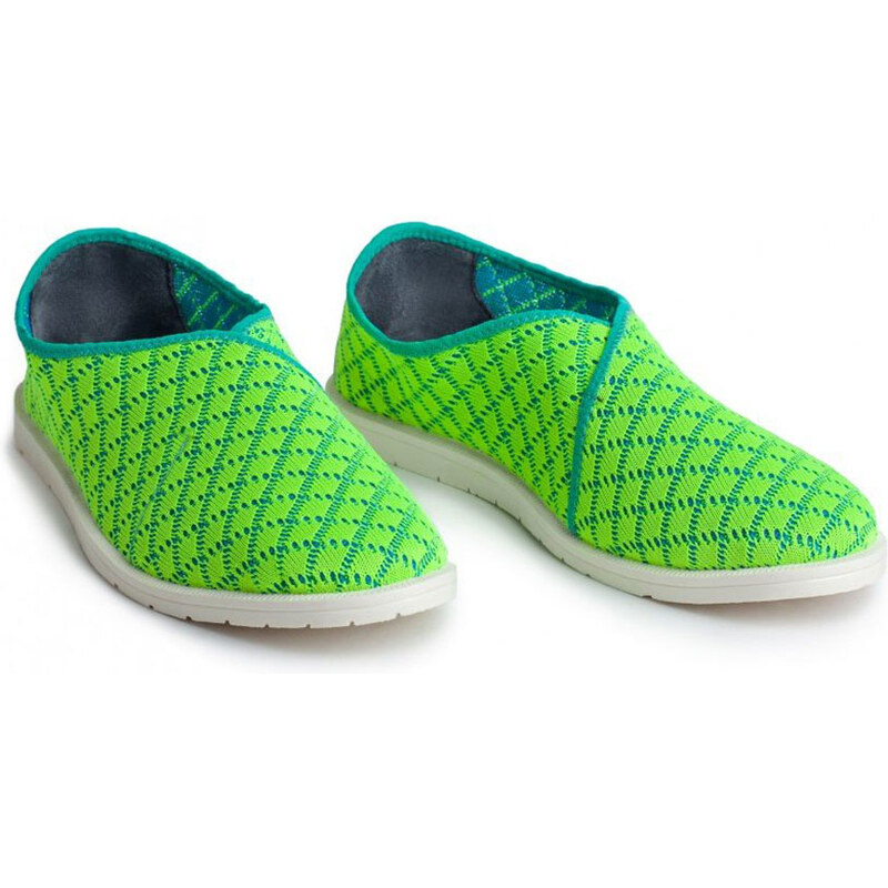 Oldcom Slip-On INFINITY Neon Zelené