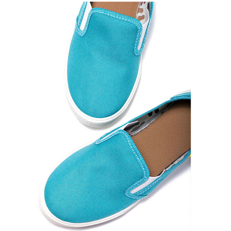 Oldcom Slip-On MILAN Tyrkysové Teen