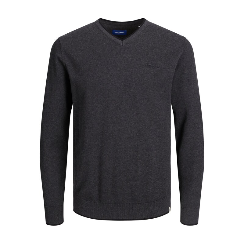JACK & JONES Svetr JORTons antracitová
