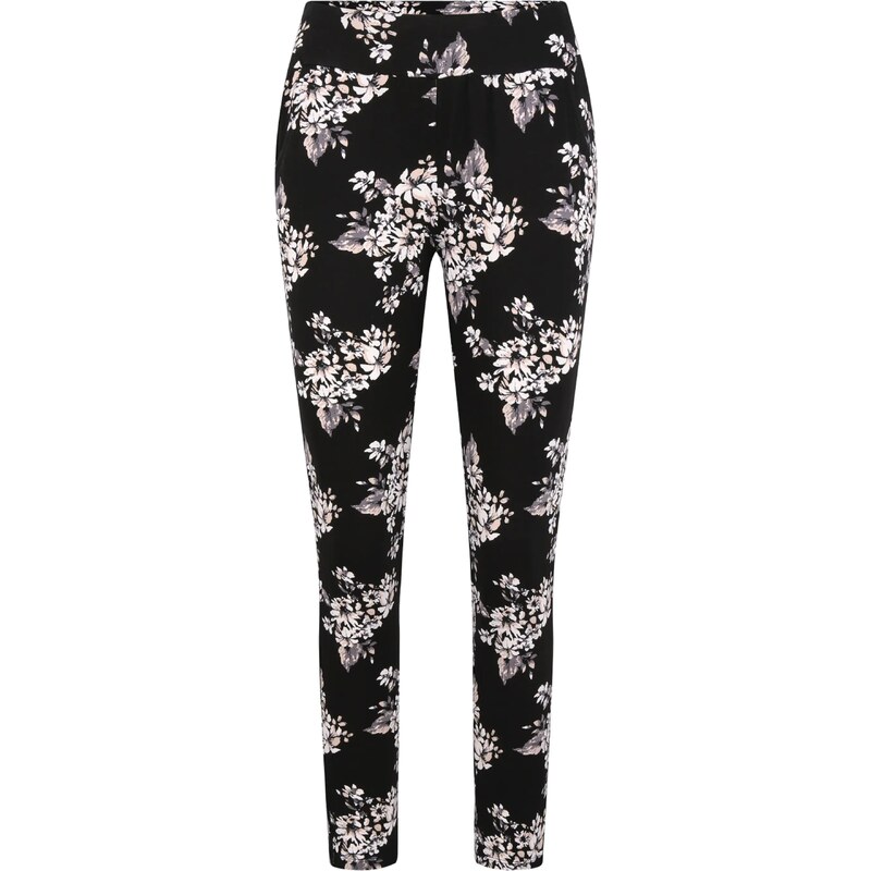 LASCANA Kalhoty béžová / světle hnědá / pastelově růžová / černá