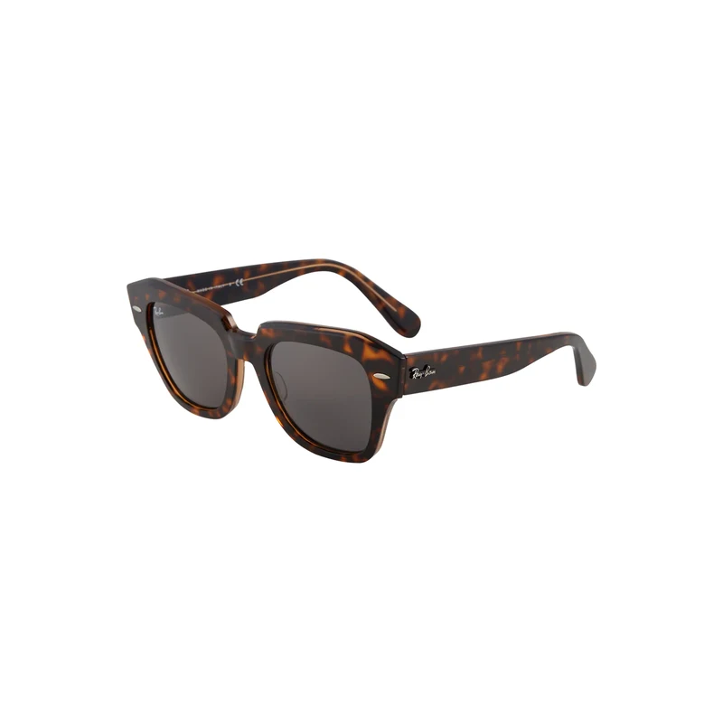 Ray-Ban Sluneční brýle tmavě hnědá / černá