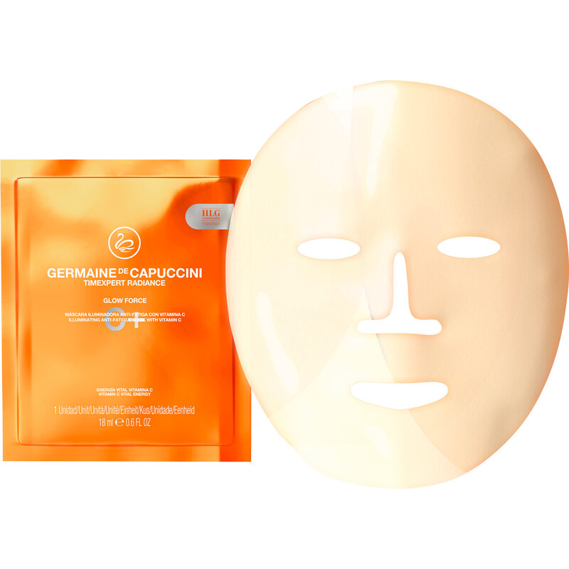 Germaine de Capuccini Timexpert C+ Glow Force Mask – rozjasňující pleťová maska proti únavě 18 ml