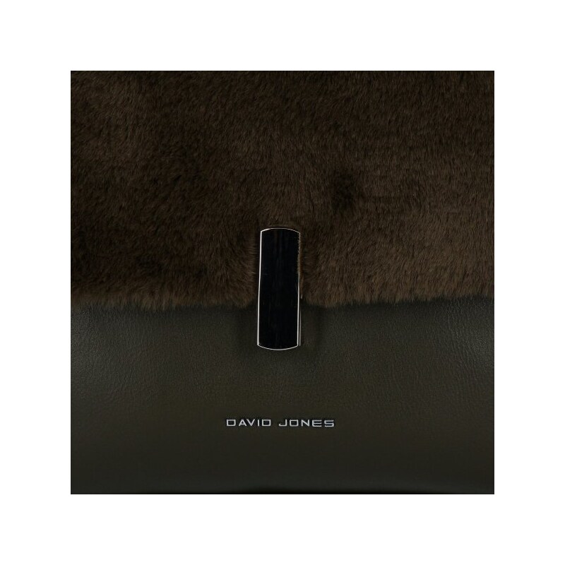 Dámská kabelka listonoška David Jones khaki 6640-3