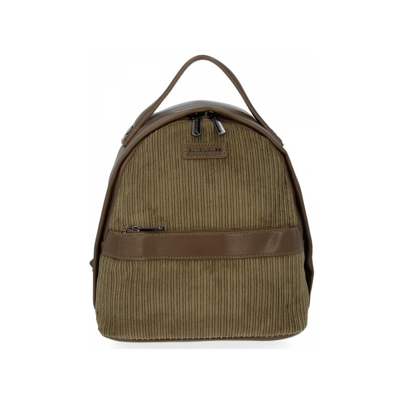 Dámská kabelka batůžek David Jones khaki 6664-3 65833573
