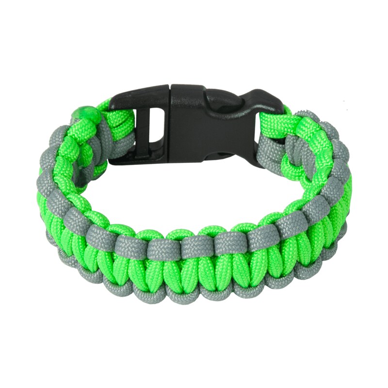 Náramek Paracord NEON zelená