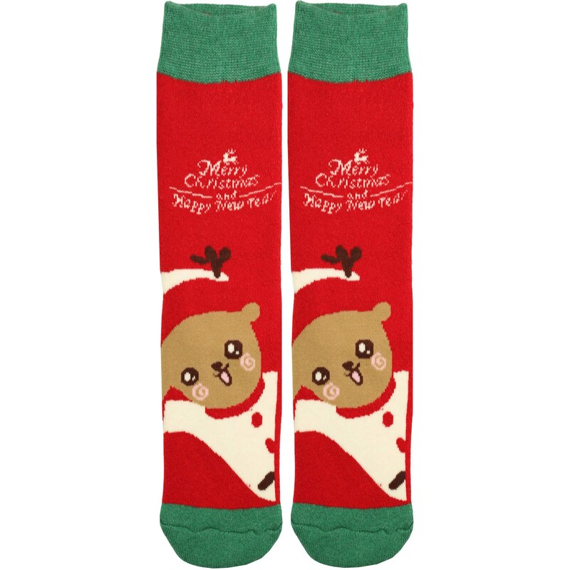 Virgina vánoční termo ponožky dámské perníček