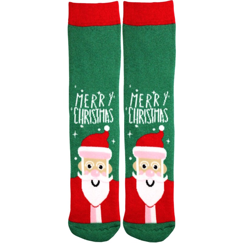 Virgina vánoční termo ponožky dámské santa claus