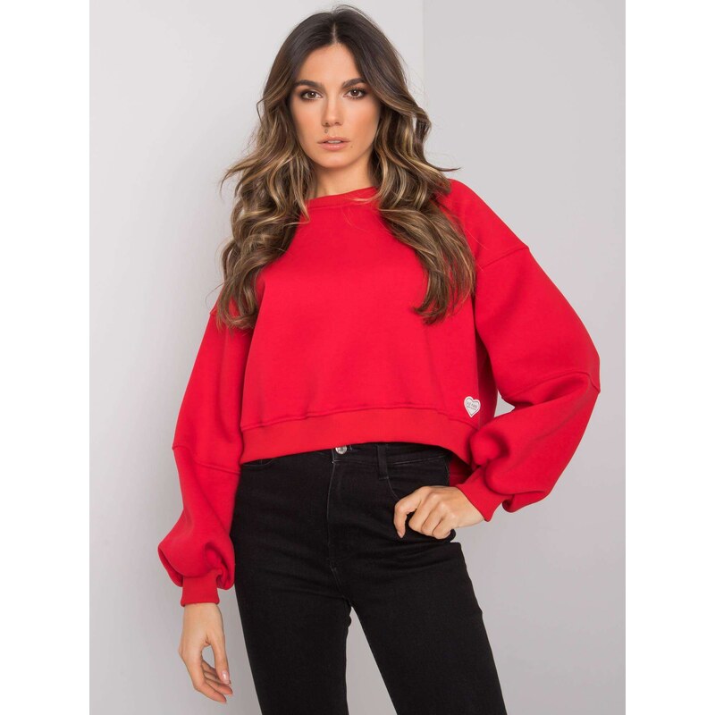RUE PARIS Sweatshirt-RV-BL-7334.69-red