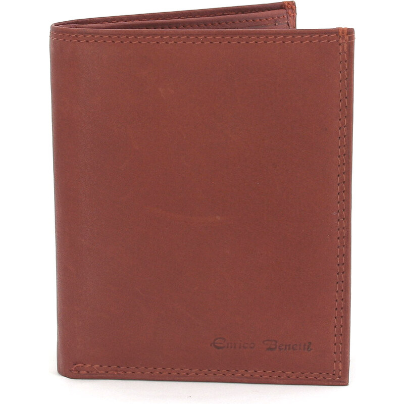 Pánská kožená peněženka v barvě koňak 0166 hnědá
