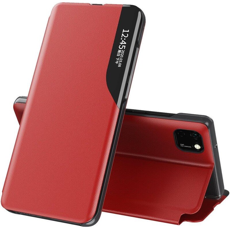 IZMAEL.eu Elegantní knižkové pouzdro View Case pro Huawei Y6P červená