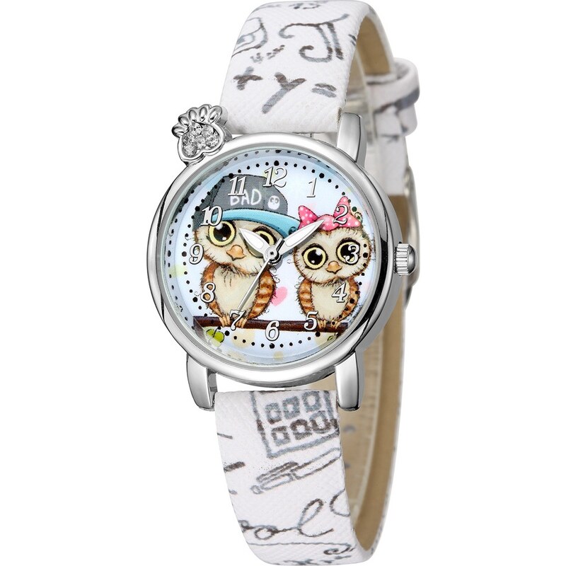 OEM Dětské Hodinky Owl KP11300 bílá