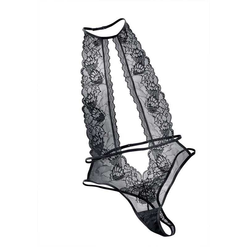 PETITE FLEUR GOLD Body černá
