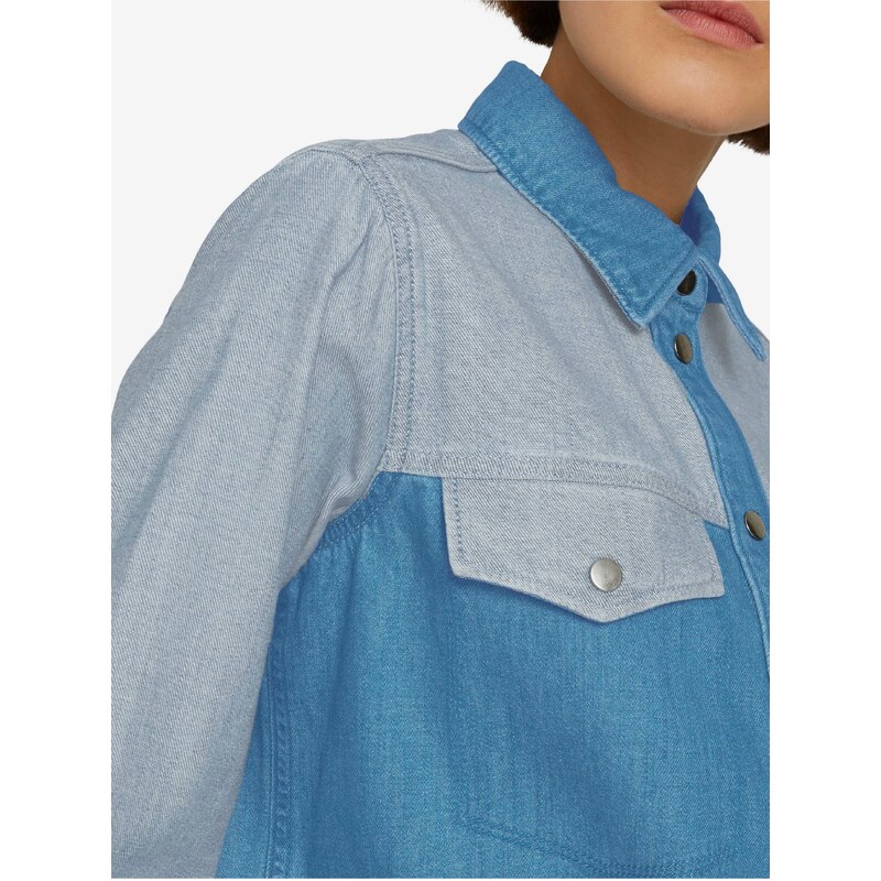Modrá dámská džínová košile Tom Tailor Denim - Dámské