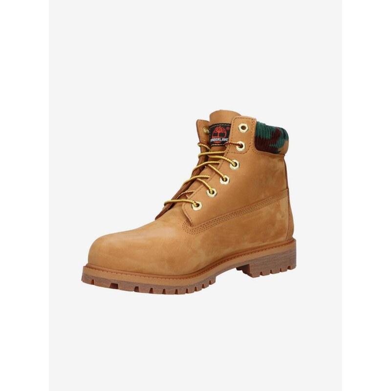 Hnědé klučičí kotníkové boty Timberland 6 In Prem WP - Kluci