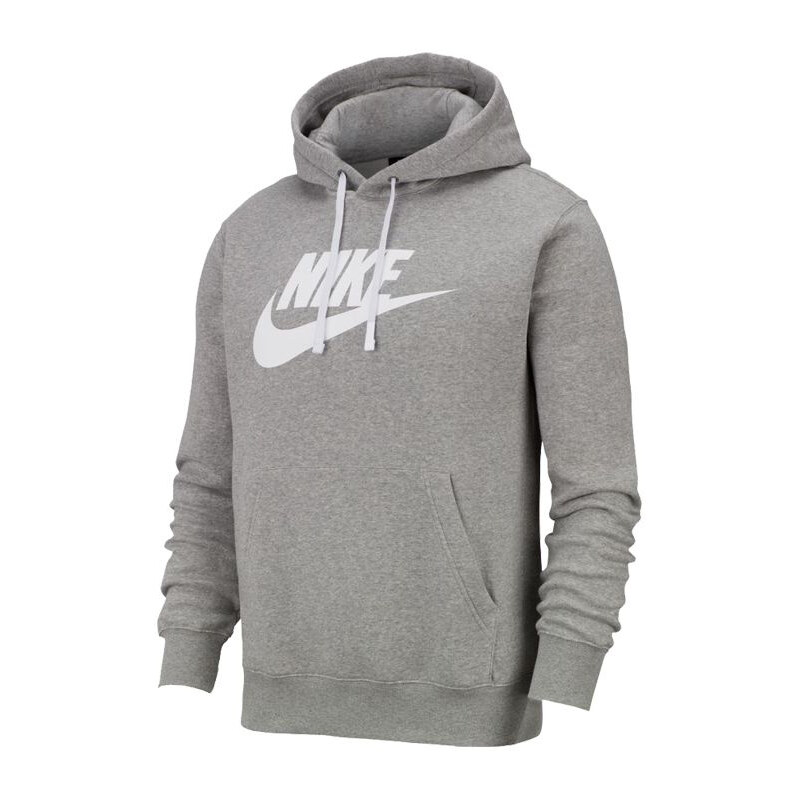 Pánská mikina Nike Club Hoodie Sweatshirt Grey M