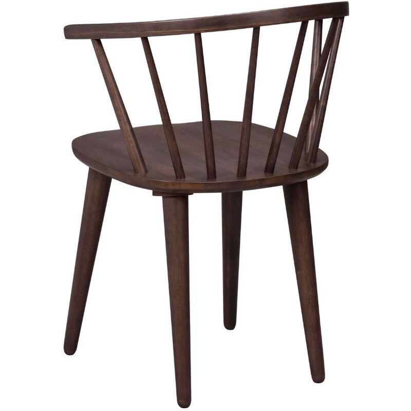 Ořechová dřevěná jídelní židle ROWICO CARMEN