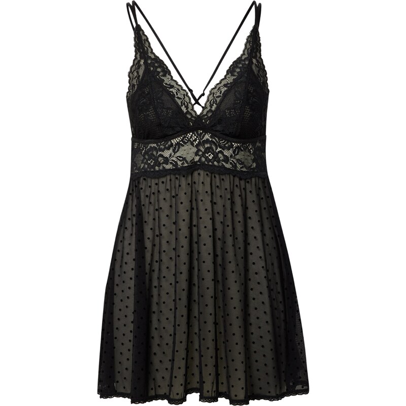 Hunkemöller Negližé Beatriz černá 65993124