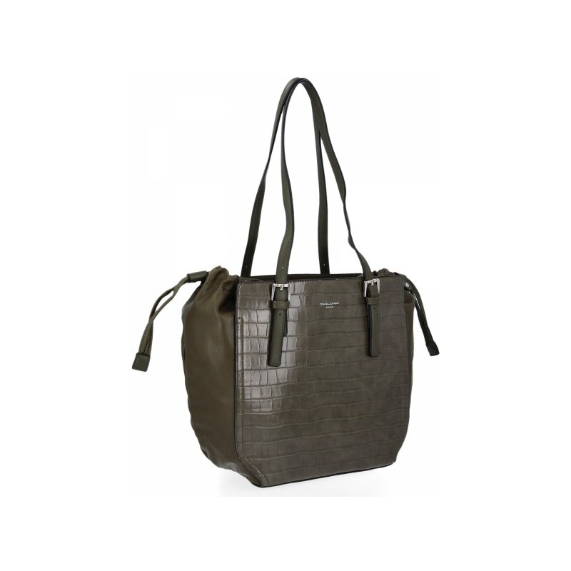 Dámská kabelka shopper bag David Jones červená CM6221