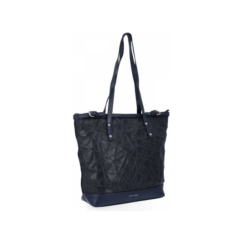 Dámská kabelka shopper bag David Jones tmavě modrá CM6309