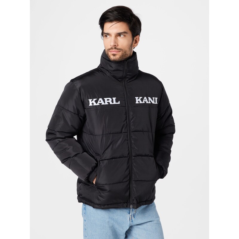 Karl Kani Přechodná bunda 'Essential' černá / bílá