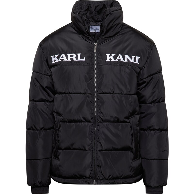 Karl Kani Přechodná bunda 'Essential' černá / bílá