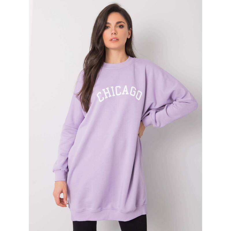 RUE PARIS Tunic-RV-TU-6675.98-Light Purple
