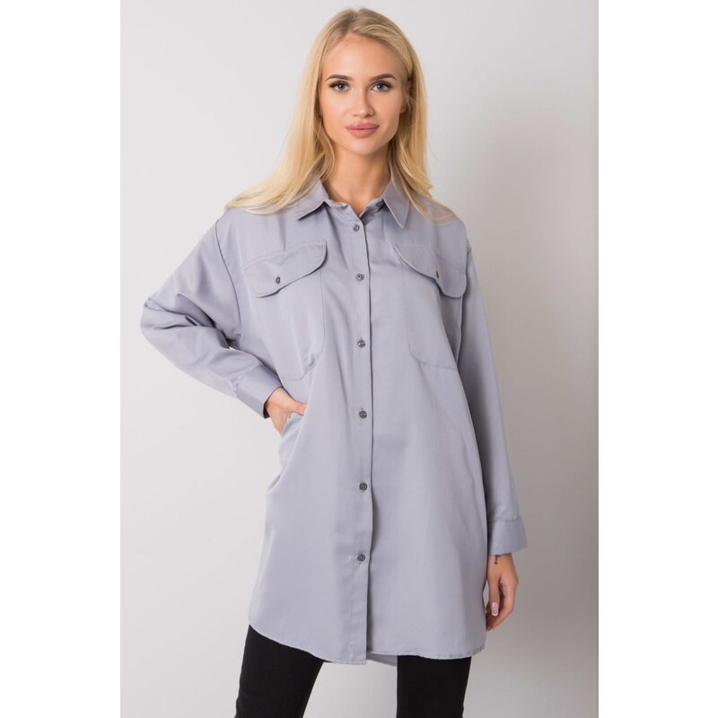 Košile s dlouhým rukávem model 160758 Ex Moda