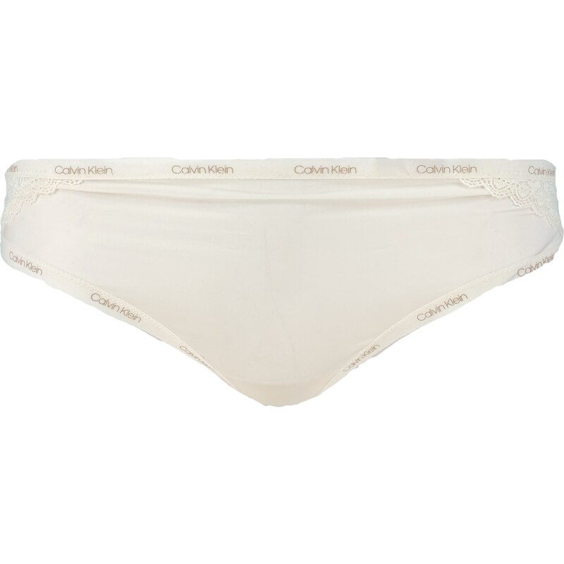 Brazilské kalhotky QF5152E - 101 - krémová - Calvin Klein 65932987