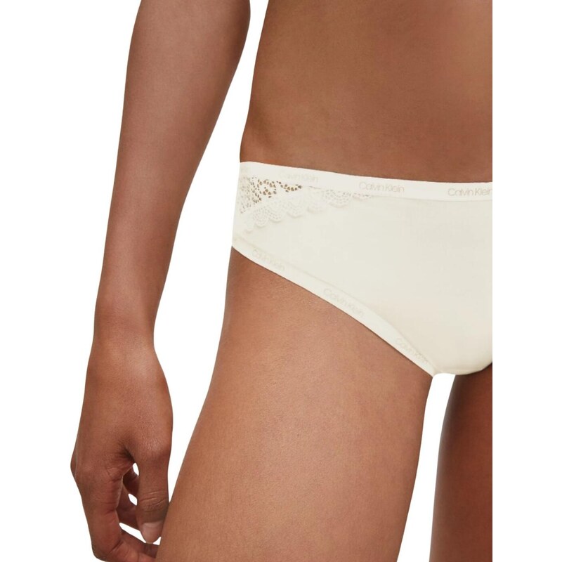 Dámské kalhotky QF5153E - 101 - krémová - Calvin Klein