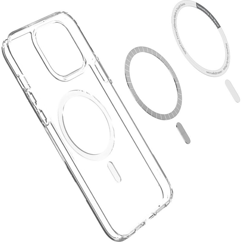 Ochranný kryt pro iPhone 13 Pro - Spigen, Ultra Hybrid Mag White