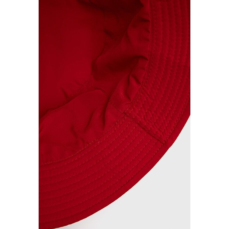 Klobouk Moschino červená barva, M2413 65255