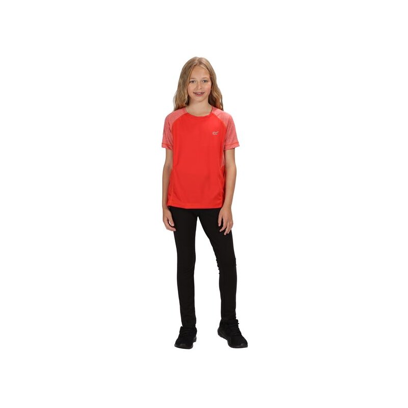 Dětské tričko Regatta DAZZLER II korálově červená
