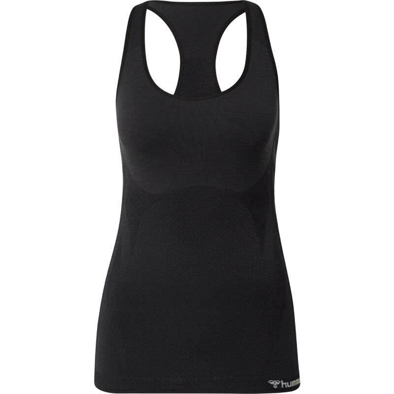 Hummel Sportovní top šedá / černá 92400766