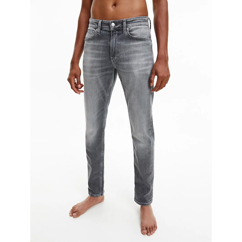 Calvin Klein pánské šedé džíny