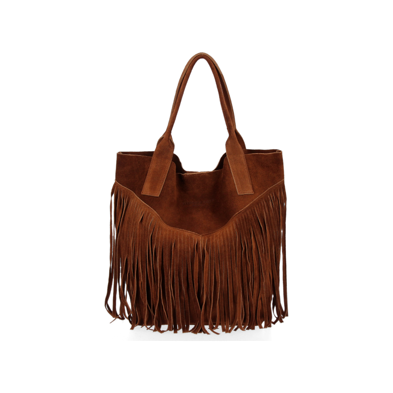 Kožené kabelka shopper bag Vittoria Gotti hnědá VPOS9 102580706