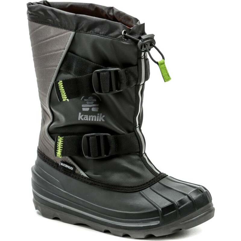 KAMIK GLACIAL 4 Black dětské zimní sněhule
