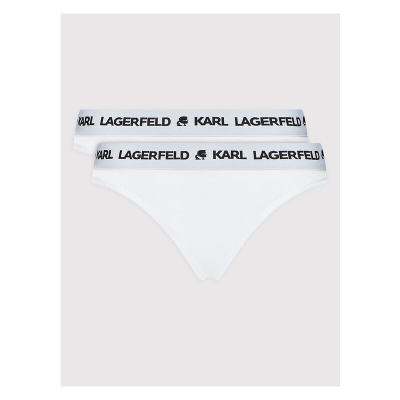 Sada 2 kusů klasických kalhotek KARL LAGERFELD