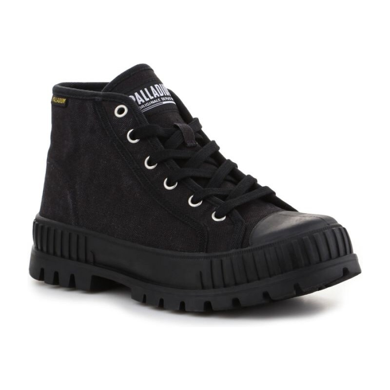 Unisex Pallashock Mid OG Black/Black U 76681-008-M - Palladium