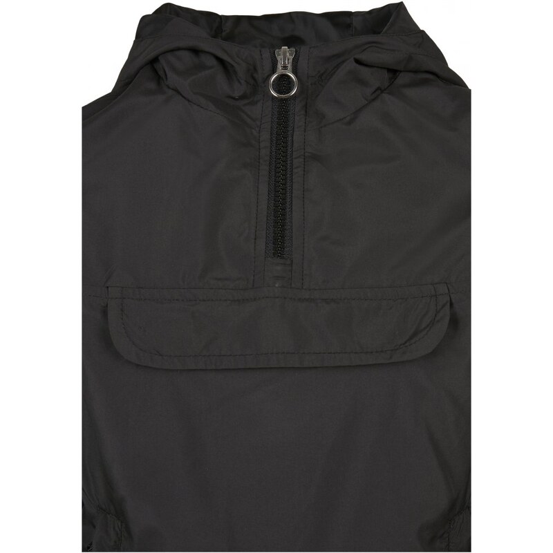 Bunda Urban Classics Girls Basic Pullover Jacket - black