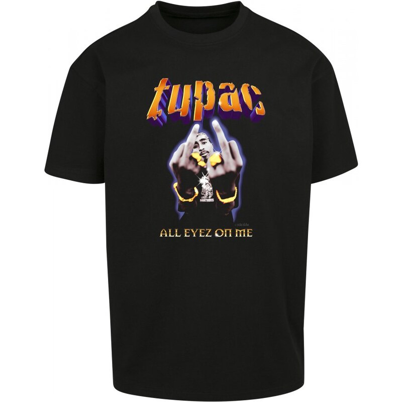 URBAN CLASSICS Tričko Tupac Thug Passion Oversize Tee