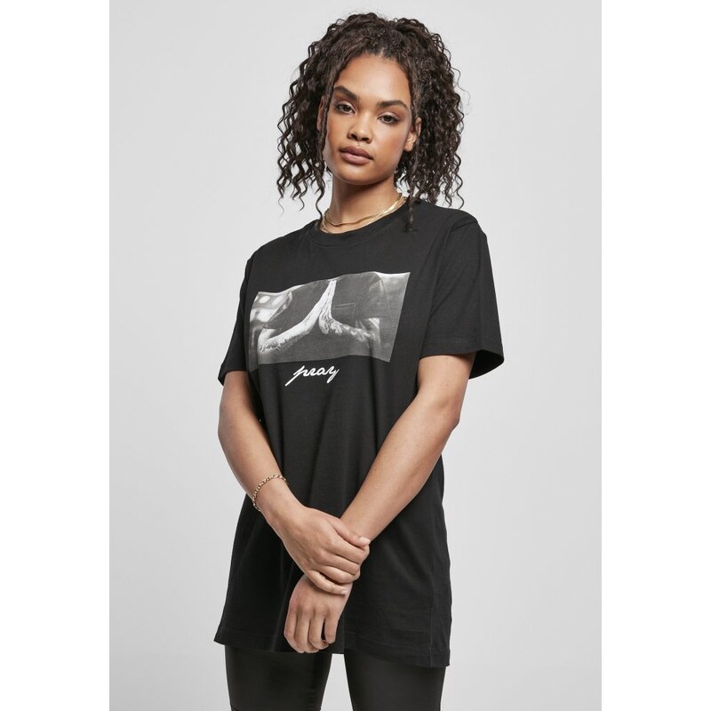MISTER TEE Ladies Pray Tee - black 109396732