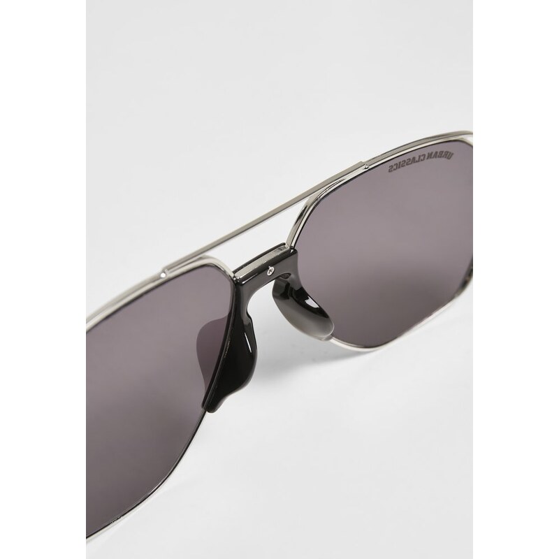 URBAN CLASSICS Sunglasses Karphatos with Chain - silver