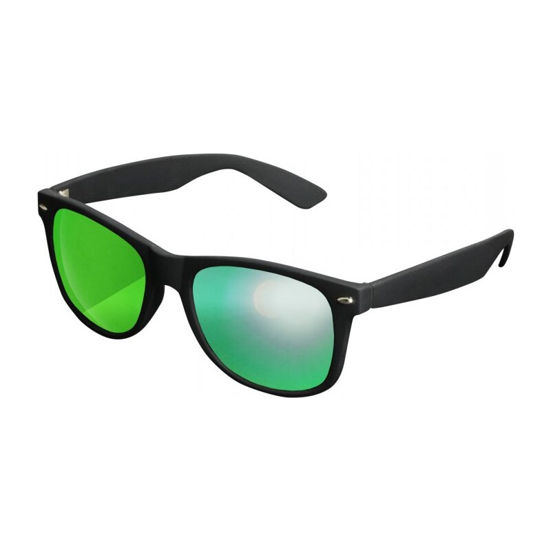 URBAN CLASSICS Sunglasses Likoma Mirror - blk/grn