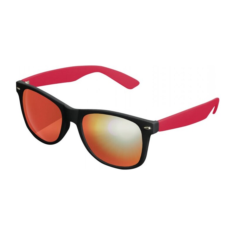 URBAN CLASSICS Sunglasses Likoma Mirror - blk/red/red