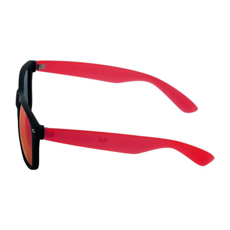 URBAN CLASSICS Sunglasses Likoma Mirror - blk/red/red