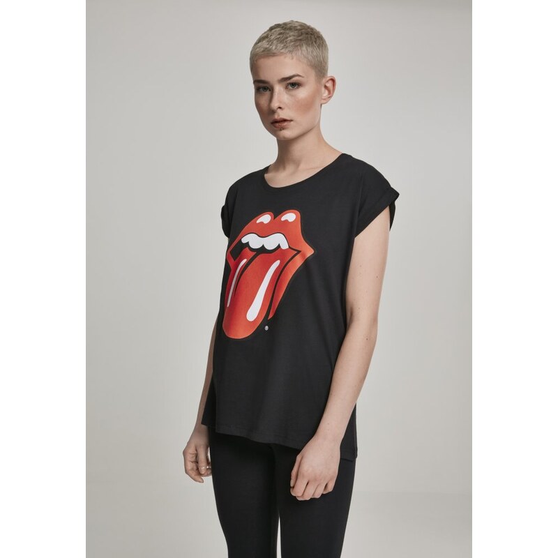 MERCHCODE Ladies Rolling Stones Tongue Tee 111175750