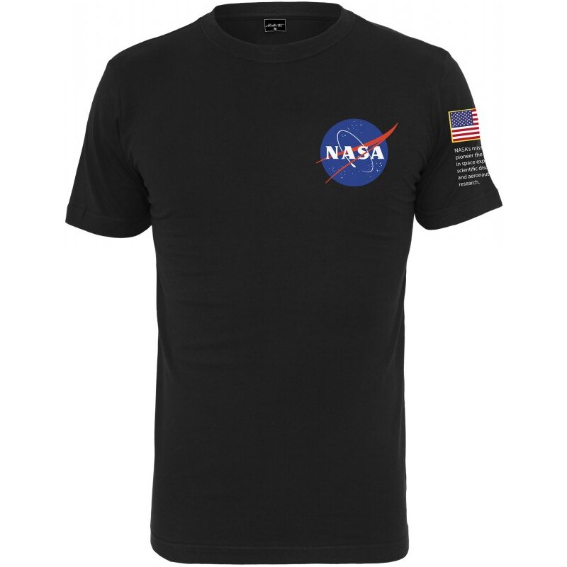 MISTER TEE NASA Insignia Logo Flag Tee
