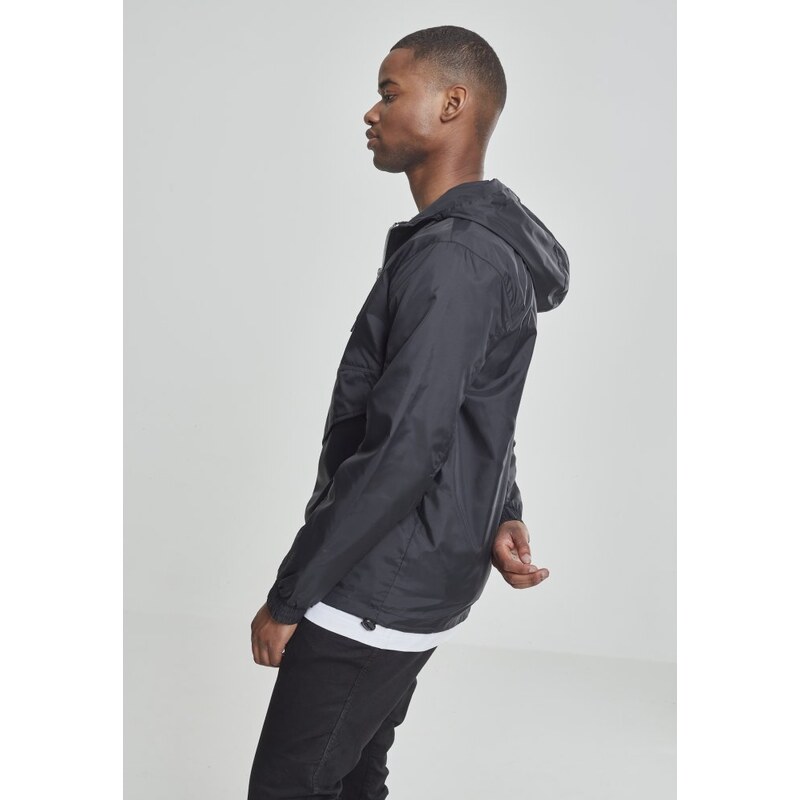 Pánská bunda Urban Classics Pull Over Windbreaker - černá