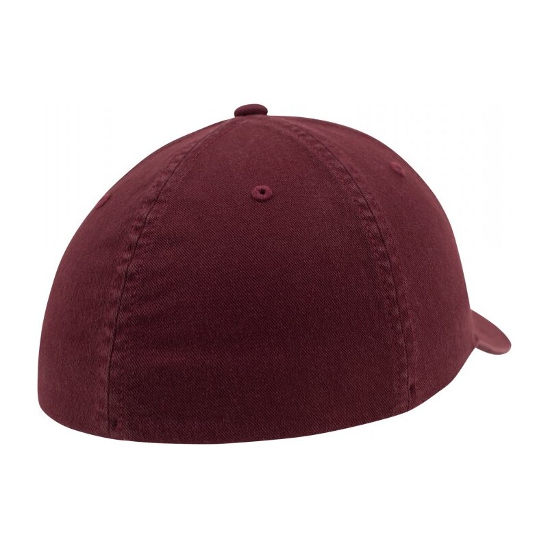 URBAN CLASSICS Flexfit Garment Washed Cotton Dad Hat - maroon